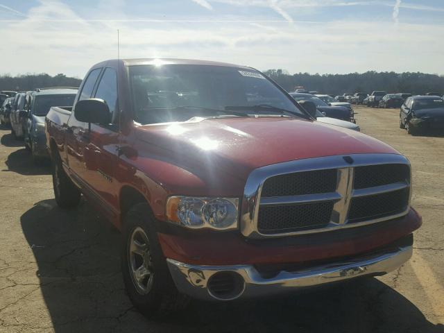 3D7HA18N72G208774 - 2002 DODGE RAM 1500 RED photo 1