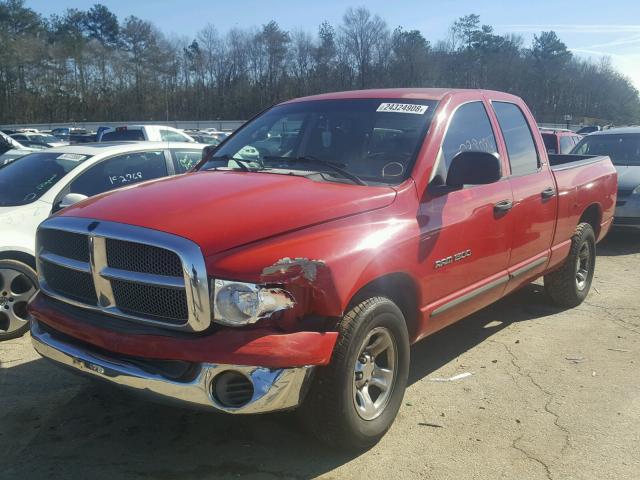 3D7HA18N72G208774 - 2002 DODGE RAM 1500 RED photo 2