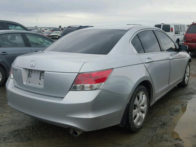 1HGCP26728A135898 - 2008 HONDA ACCORD EX SILVER photo 4