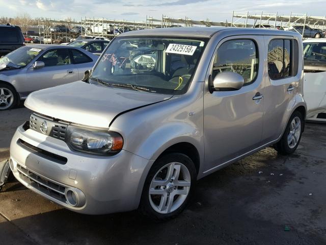 JN8AZ28R39T130136 - 2009 NISSAN CUBE BASE SILVER photo 2