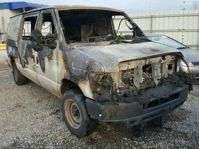 1FTNE1EW2ADA53285 - 2010 FORD ECONOLINE BURN photo 1