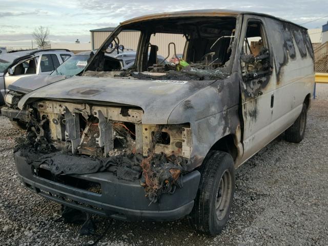 1FTNE1EW2ADA53285 - 2010 FORD ECONOLINE BURN photo 2