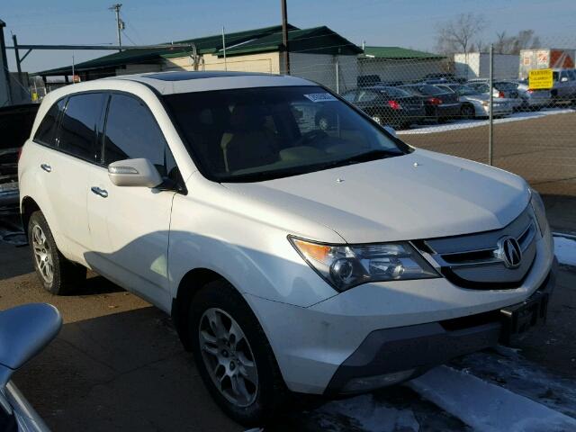 2HNYD28368H517855 - 2008 ACURA MDX TECH 白色 照片 1
