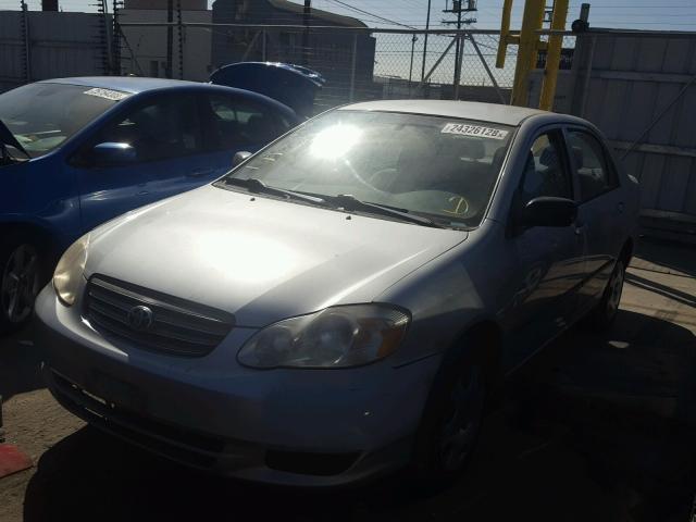 1NXBR32E74Z246398 - 2004 TOYOTA COROLLA CE GRAY photo 2