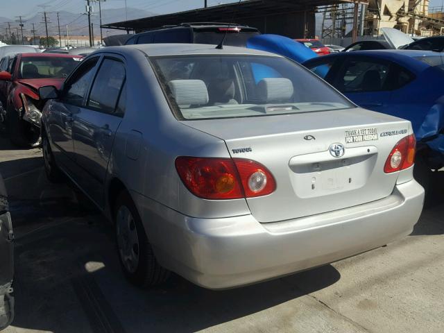 1NXBR32E74Z246398 - 2004 TOYOTA COROLLA CE GRAY photo 3