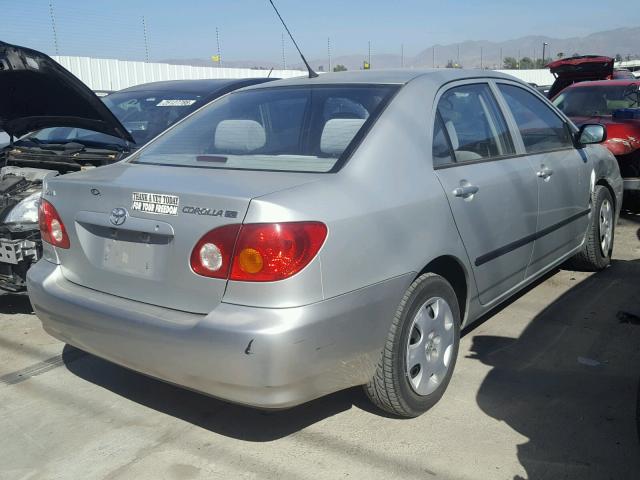 1NXBR32E74Z246398 - 2004 TOYOTA COROLLA CE GRAY photo 4