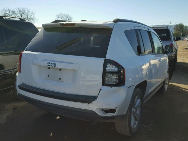 1C4NJCBB0FD264226 - 2015 JEEP COMPASS SP WHITE photo 4