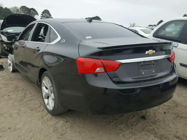 1G1125S35EU115804 - 2014 CHEVROLET IMPALA LT BLACK photo 3