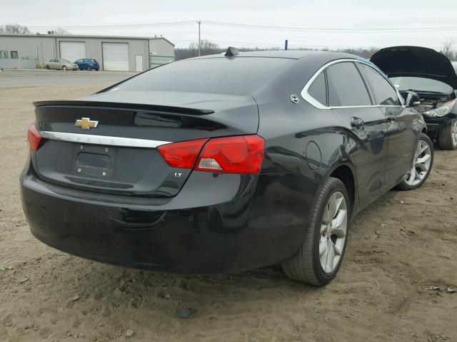 1G1125S35EU115804 - 2014 CHEVROLET IMPALA LT BLACK photo 4