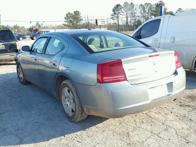 2B3KA43R27H825004 - 2007 DODGE CHARGER SE SILVER photo 3