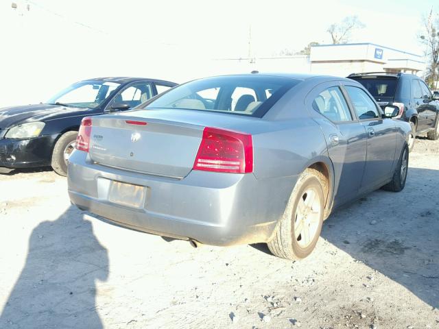 2B3KA43R27H825004 - 2007 DODGE CHARGER SE SILVER photo 4