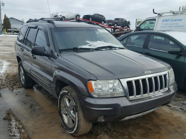 1J4GW58NX4C378710 - 2004 JEEP GRAND CHER GRAY photo 1