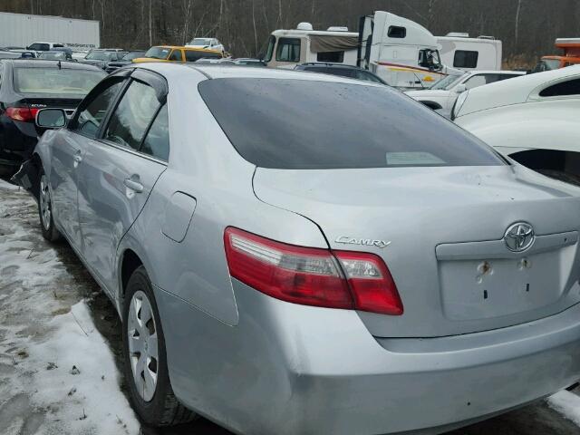 4T1BE46K37U170538 - 2007 TOYOTA CAMRY NEW SILVER photo 3