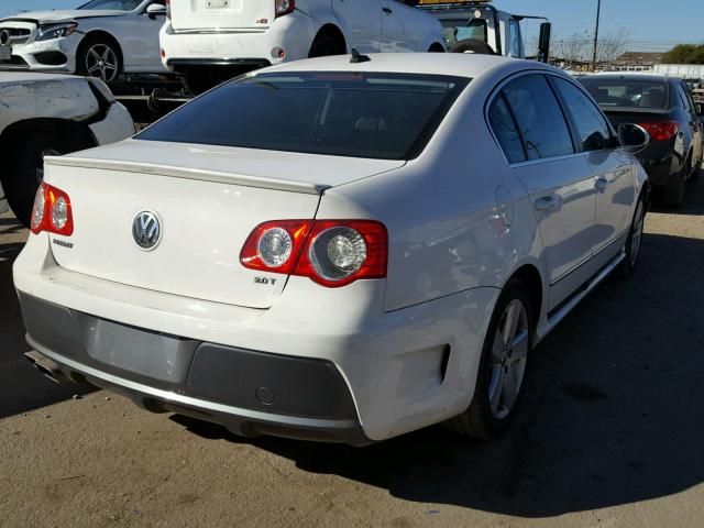 WVWAK73C48E160944 - 2008 VOLKSWAGEN PASSAT KOM WHITE photo 4