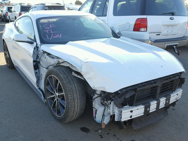 1FA6P8TH4G5316946 - 2016 FORD MUSTANG WHITE photo 1