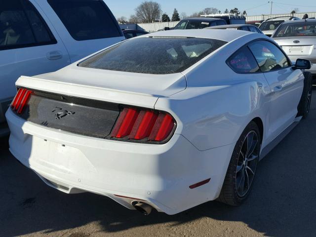 1FA6P8TH4G5316946 - 2016 FORD MUSTANG WHITE photo 4