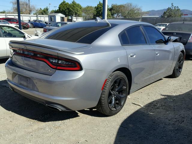 2C3CDXCT4FH728672 - 2015 DODGE CHARGER R/ GRAY photo 4