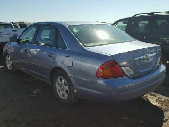 4T1BF28B9YU023317 - 2000 TOYOTA AVALON XL SILVER photo 3