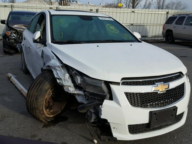 1G1PG5SB3E7172892 - 2014 CHEVROLET CRUZE LTZ WHITE photo 1