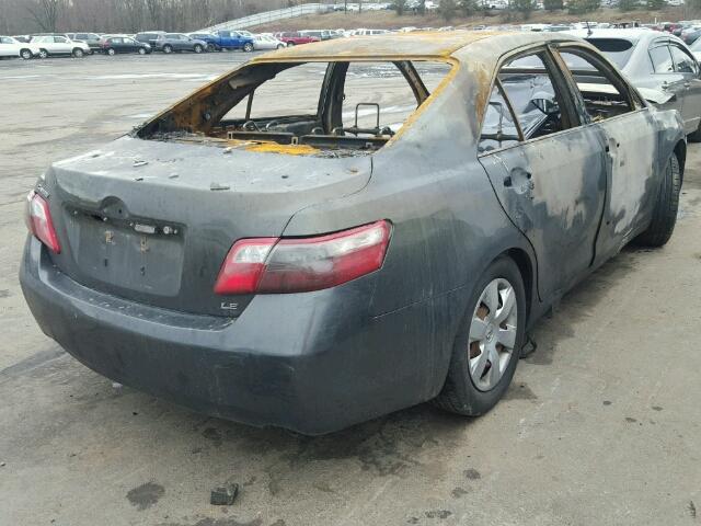 4T1BE46K99U856201 - 2009 TOYOTA CAMRY/SE/L CHARCOAL photo 4