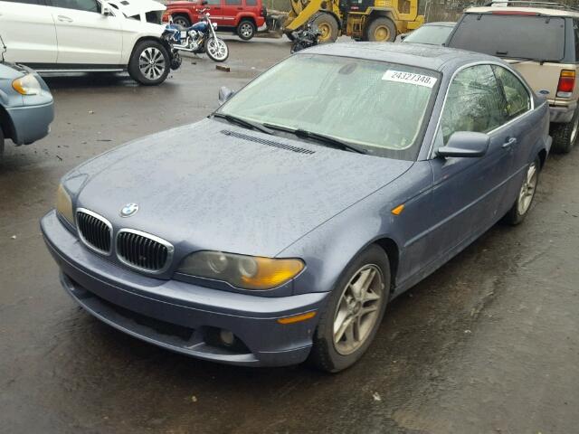 WBABD33424PL05409 - 2004 BMW 325 CI BLUE photo 2