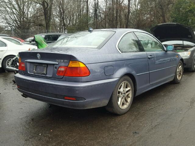 WBABD33424PL05409 - 2004 BMW 325 CI BLUE photo 4