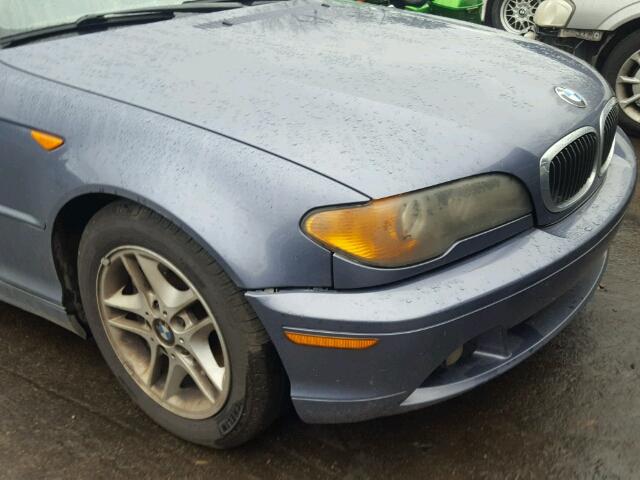 WBABD33424PL05409 - 2004 BMW 325 CI BLUE photo 9
