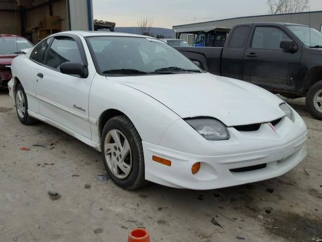 1G2JB124727375029 - 2002 PONTIAC SUNFIRE SE WHITE photo 1