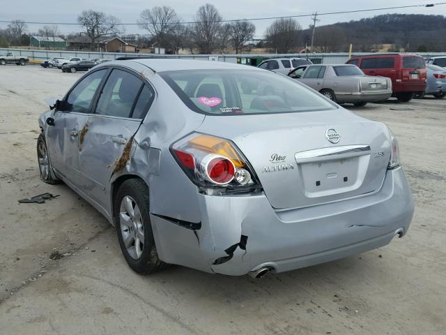 1N4AL21E98N458707 - 2008 NISSAN ALTIMA 2.5 SILVER photo 3