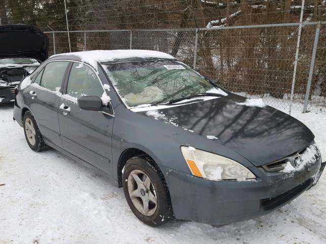 1HGCM56435A039435 - 2005 HONDA ACCORD LX GREEN photo 1