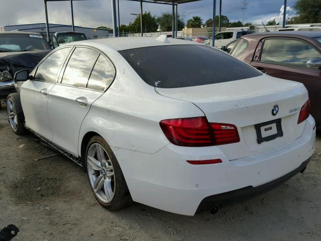 WBAFR7C52DC822591 - 2013 BMW 535 I WHITE photo 3