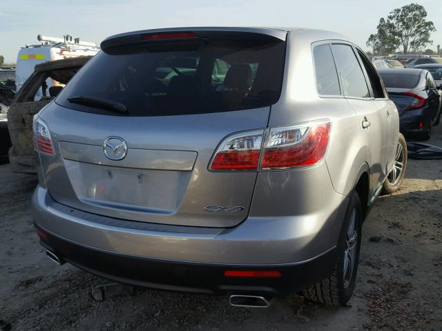 JM3TB2MV9A0218455 - 2010 MAZDA CX-9 SILVER photo 4