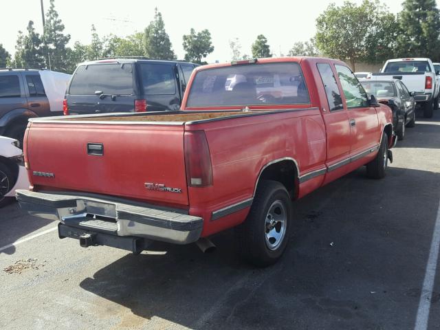 2GTEC19K2S1518495 - 1995 GMC SIERRA C15 RED photo 4