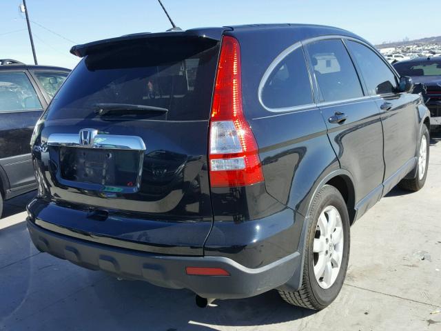 JHLRE38798C041221 - 2008 HONDA CR-V EXL BLACK photo 4