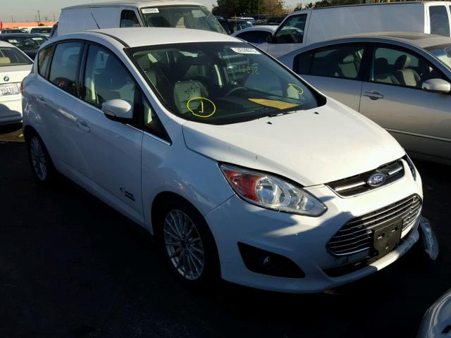 1FADP5CUXEL516922 - 2014 FORD C-MAX PREM WHITE photo 1