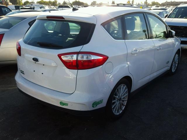 1FADP5CUXEL516922 - 2014 FORD C-MAX PREM WHITE photo 4