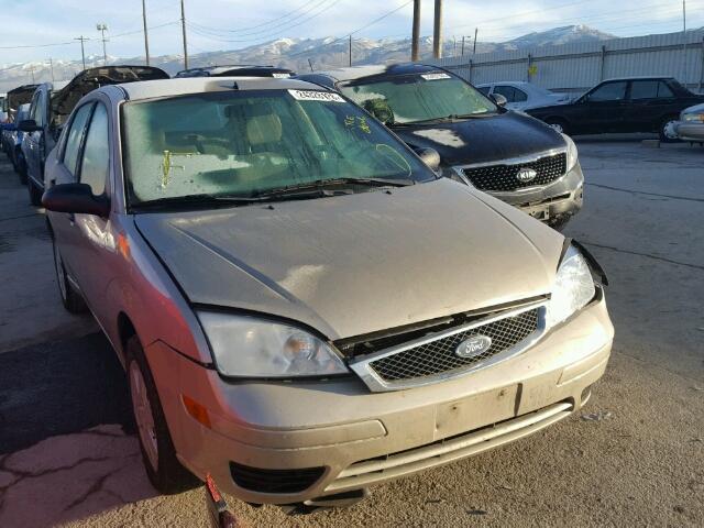 1FAFP34N07W197486 - 2007 FORD FOCUS ZX4 TAN photo 1