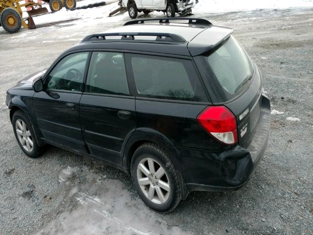 4S4BP61C687315982 - 2008 SUBARU OUTBACK 2. BLACK photo 3