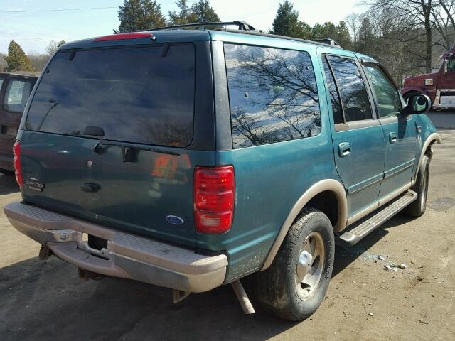 1FMFU18L2VLB50146 - 1997 FORD EXPEDITION GREEN photo 4