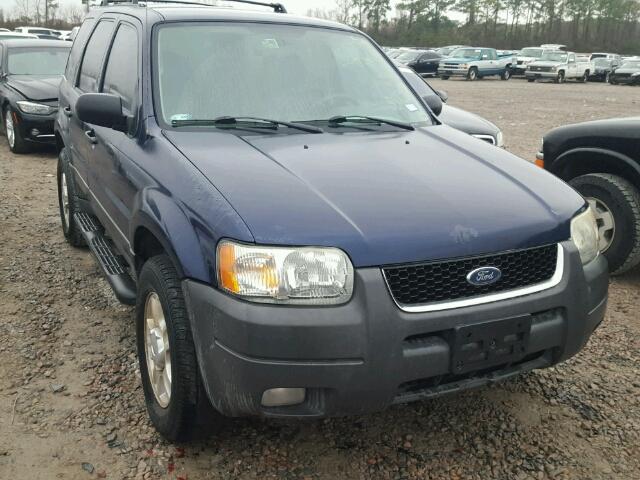 1FMYU03144DA21018 - 2004 FORD ESCAPE XLT BLUE photo 1