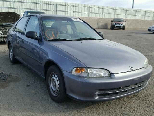 1HGEG854XSL011330 - 1995 HONDA CIVIC DX BLUE photo 1