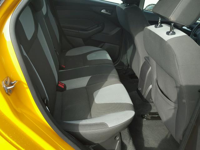 1FAHP3K25CL433529 - 2012 FORD FOCUS SE YELLOW photo 6