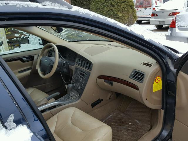 YV1SZ58D011037624 - 2001 VOLVO V70 XC BLUE photo 5