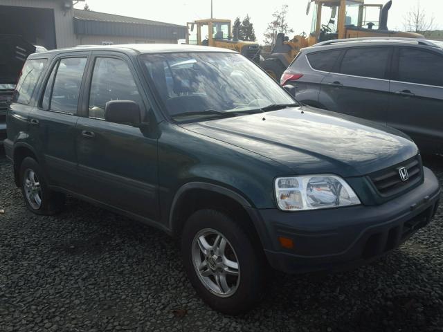 JHLRD18441C021820 - 2001 HONDA CR-V LX GREEN photo 1