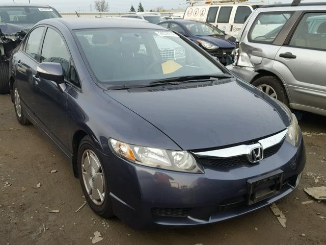 JHMFA362X9S002923 - 2009 HONDA CIVIC HYBR BLUE photo 1