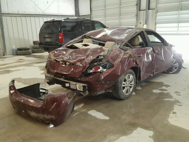 1N4AL2AP4CN447849 - 2012 NISSAN ALTIMA BAS BURGUNDY photo 4