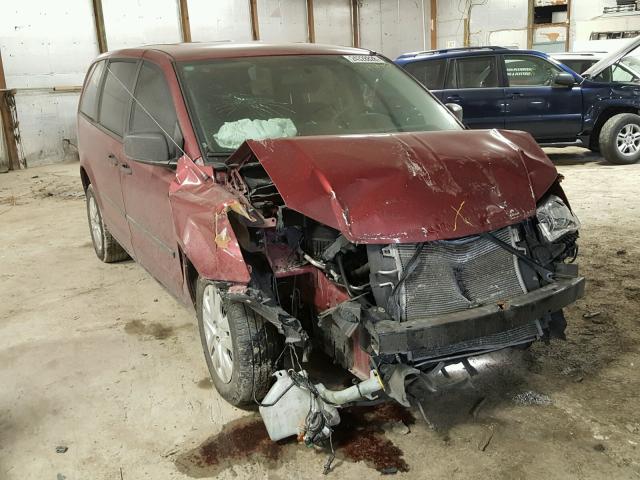 2C4RDGBG5FR604415 - 2015 DODGE GRAND CARA MAROON photo 1