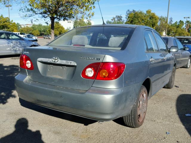 1NXBR32E94Z272713 - 2004 TOYOTA COROLLA CE GREEN photo 4