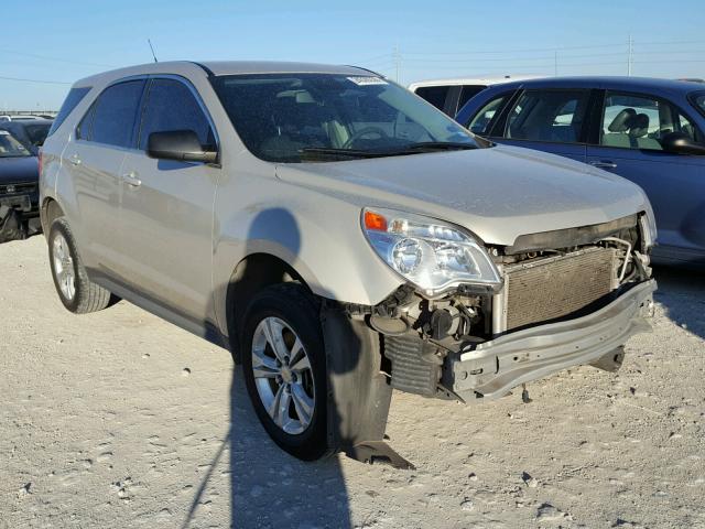 2GNALBEK8C1135289 - 2012 CHEVROLET EQUINOX LS GOLD photo 1