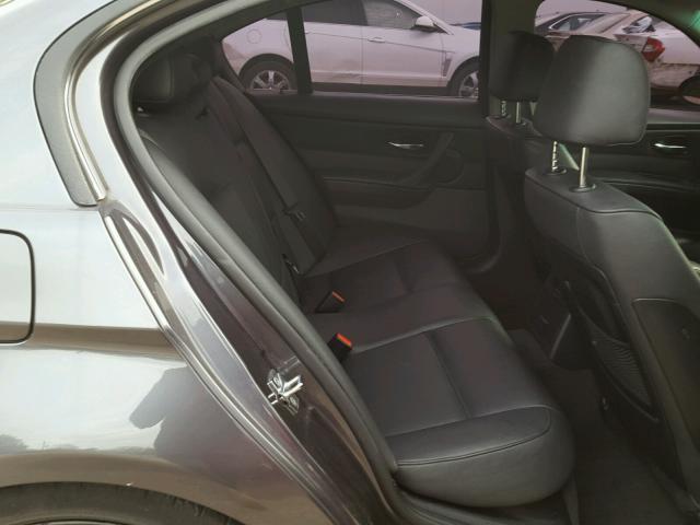 WBAVB73528VH24738 - 2008 BMW 335 I GRAY photo 6